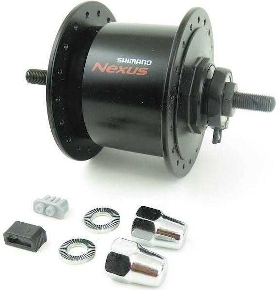 Piasta Przód Shimano Nexus Dh-C3000-3N-Na 36H Bk - zdjęcie 2