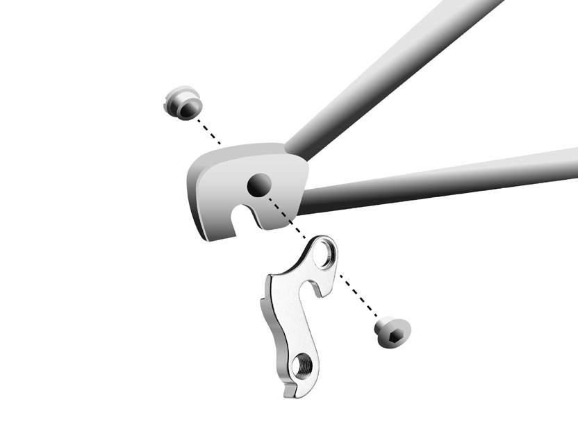 Hak Przerzutki Union Gh-255 Bulls | HAK GH255 - zdjęcie 3