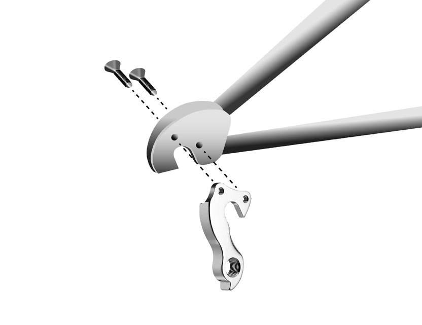 Hak Przerzutki Union Gh-254 Bulls | HAK GH254 - zdjęcie 3