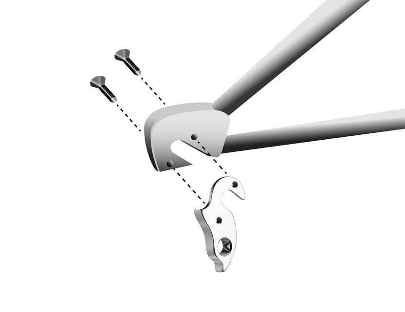 Hak Przerzutki Union Gh-240 Merida Różne Marki - zdjęcie 3