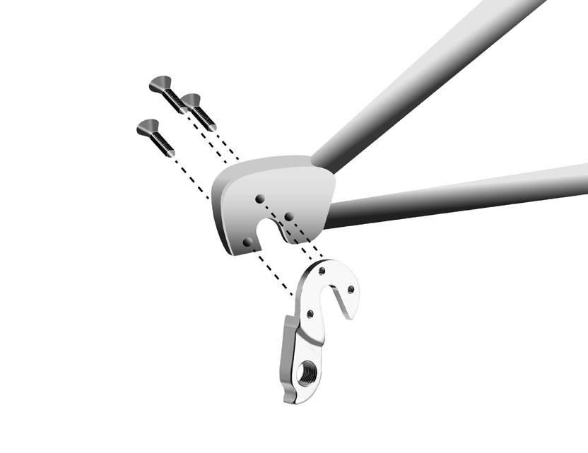 Hak Przerzutki Union Gh-231 Pinarello | HAK GH231 - zdjęcie 3