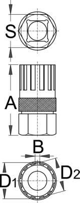 Klucz Do Wolnobiegu Campagnolo Unior 1670.4/4 - zdjęcie 2