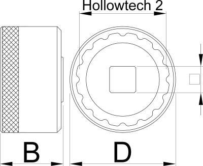Klucz Do Suportu Unior 1671.16N | KLU UNIOR 16 NOTCH - zdjęcie 2