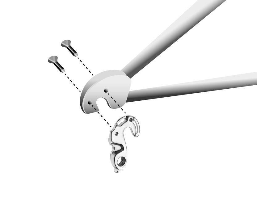 Hak Przerzutki Union Gh-125 Cannondale | HAK GH125 - zdjęcie 3