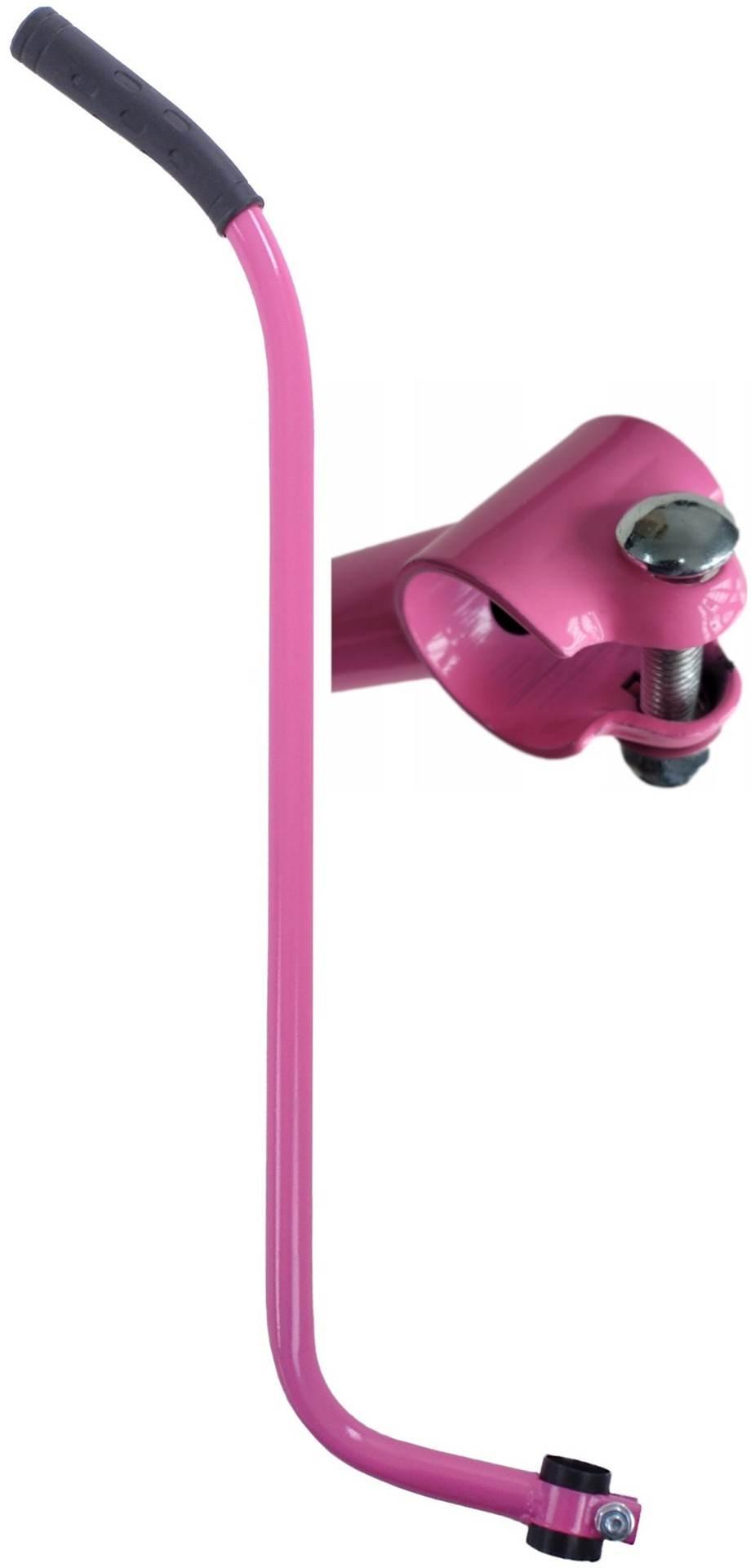 Prowadnik Popychacz Do Roweru Dziecięcego Na Obejmę Pink