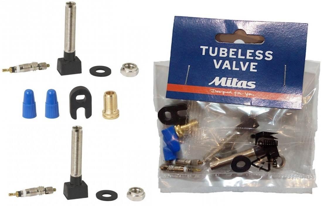 Zestaw Wentyli Do Tubeless Mitas 2Szt 47 Mm