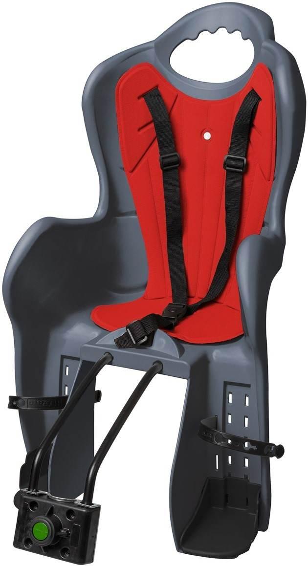 Fotelik Elibas T Na Ramę Grafitowo-Czerwony