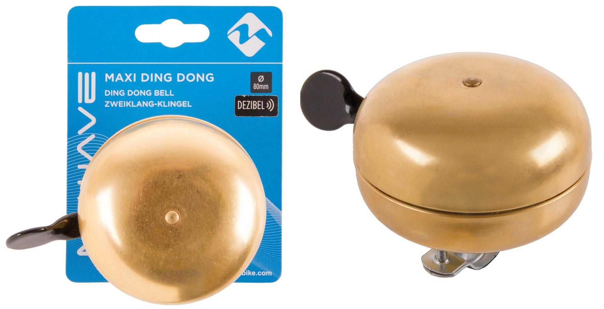 Dzwonek M-Wave Maxi 80Mm Mosiężny | DZ 04
