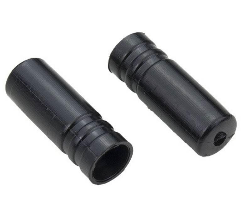 Końcówki Pancerza Przerzutki 4Mm Pcv 50Szt