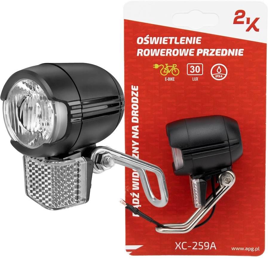 Lampa Przednia Dc 6-48V E-Bike 2K Xc-259A