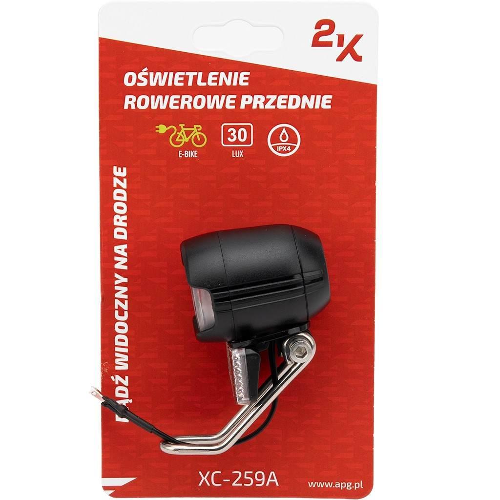 Lampa Przednia Dc 6-48V E-Bike 2K Xc-259A - zdjęcie 3