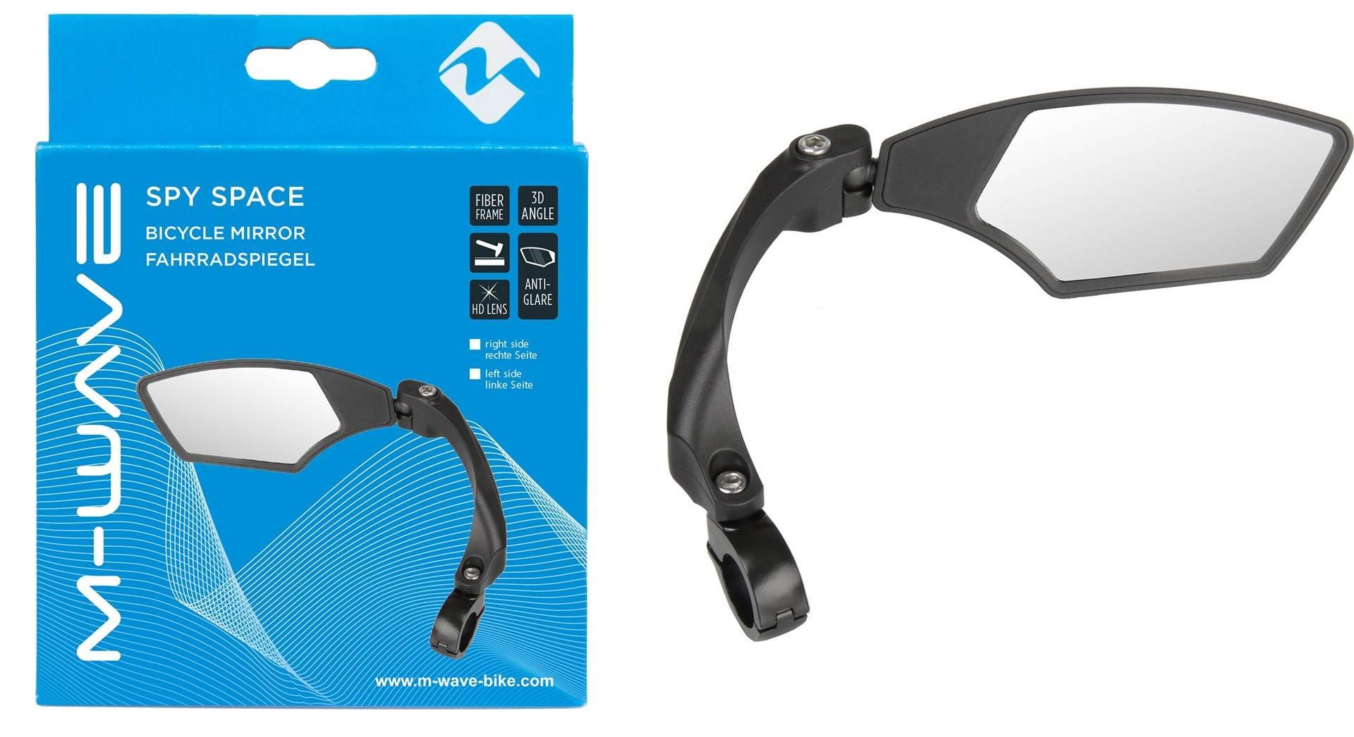 Lusterko Rowerowe Obejma Prawe M-Wave Spy Space