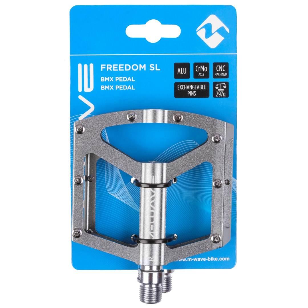 Pedały Platformowe 9/16" Maszyna M-Wave Free Gr - zdjęcie 2