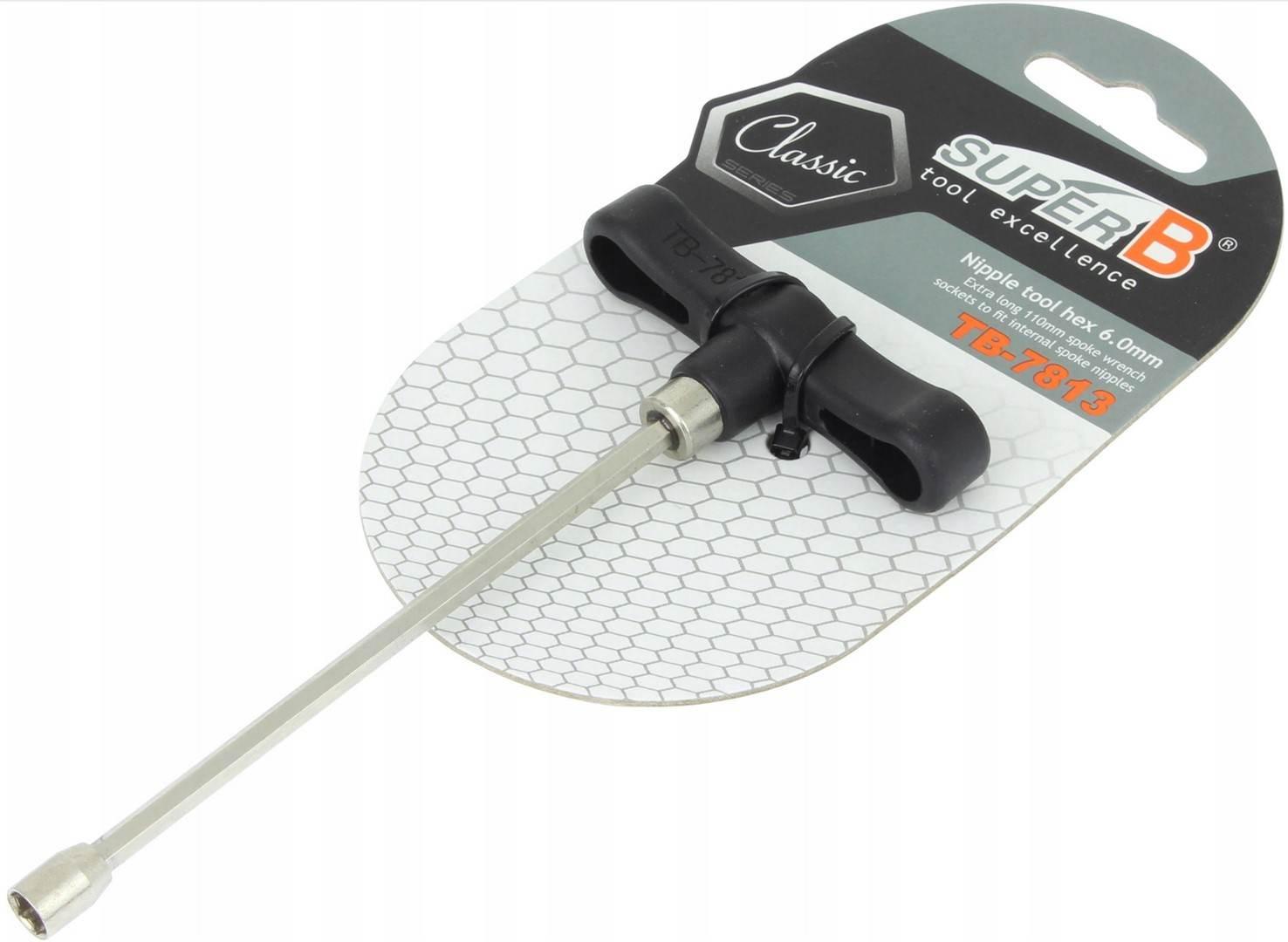 Klucz Do Nypli Nasadowy 6,0 Mm Super-B Tb-7813
