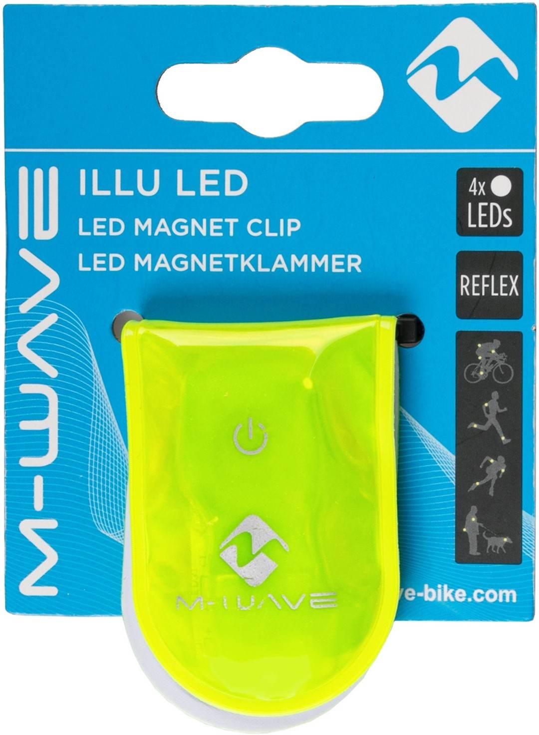 Odblaskowy Klips Magnetyczny M-Wave 4 Led