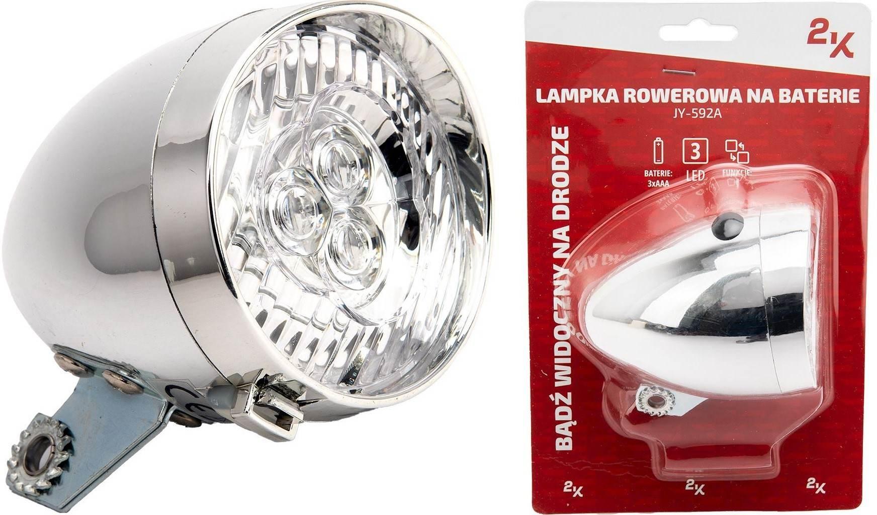 Lampa Przednia 3Xaaa 3Xled 2K Jy-592A Sl