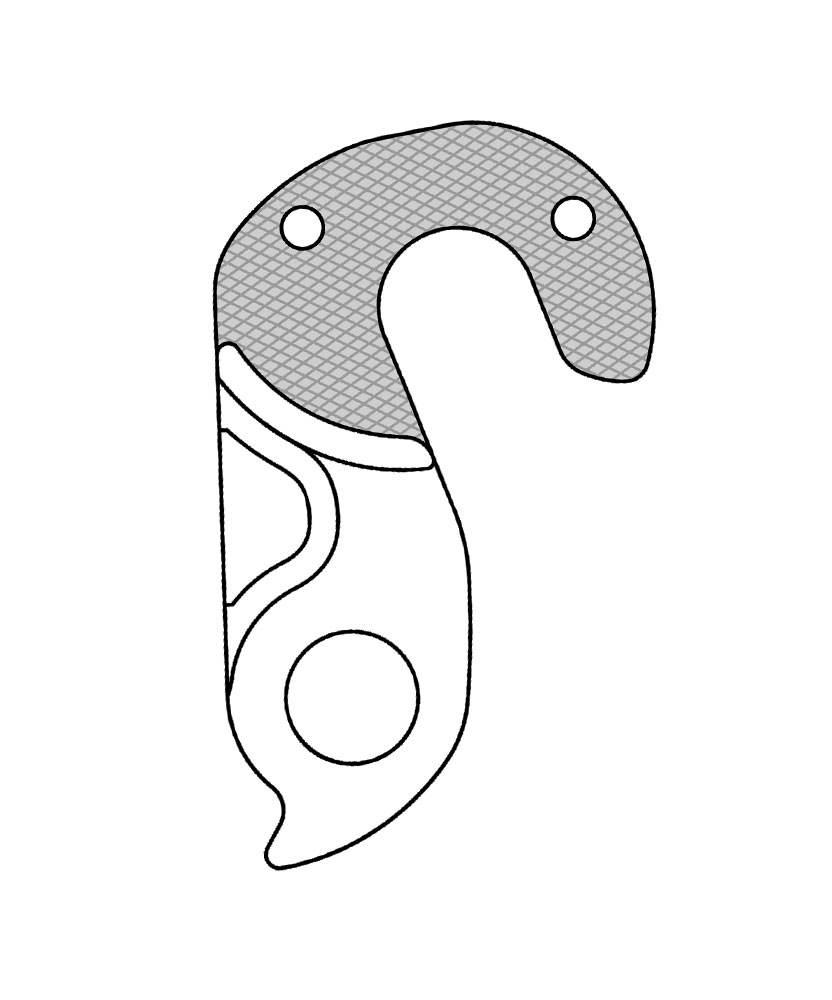 Hak Przerzutki Union Gh-273 Bergamont | HAK GH273 - zdjęcie 3