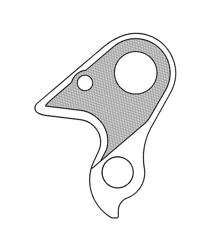 Hak Przerzutki Union Gh-300 Haibike | HAK GH300 - zdjęcie 3