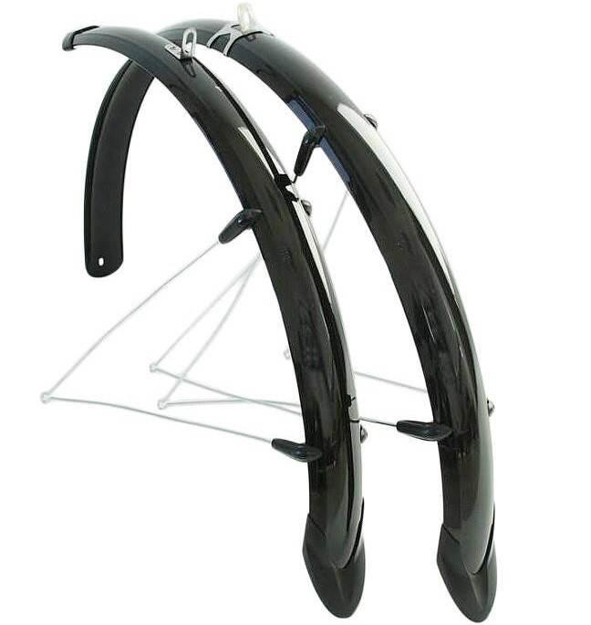 Błotniki 28" Orion Nylon Z Chlapaczem 36Mm Bk