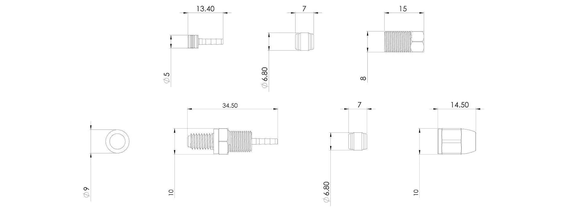 Końcówki PrzewHydraulicznych Hp-A-03 Avid - zdjęcie 4