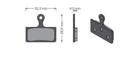 Klocki Półmetaliczne Jet Ds-10 Shimano Xtr - zdjęcie 2