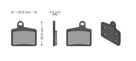 Klocki Półmetaliczne Jet Ds-29 Hayes Stoker - zdjęcie 2