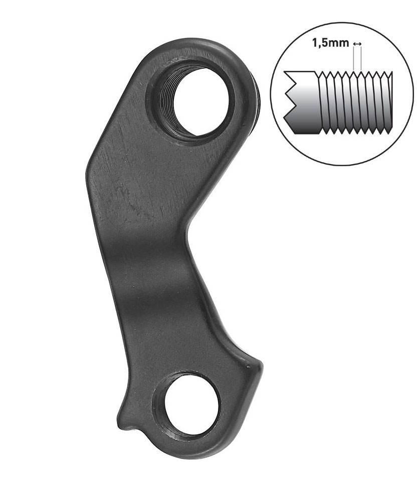 Hak Przerzutki Union Gh-099 Ktm Gwint 1.5 - zdjęcie 3