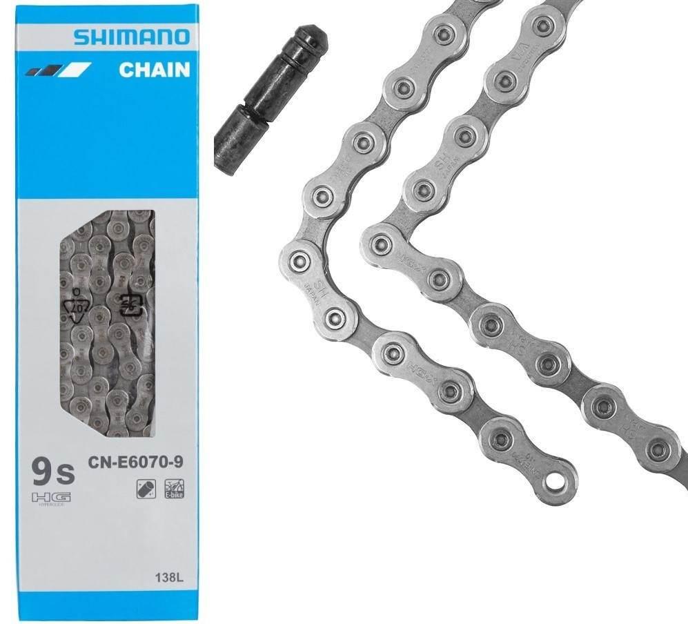Łańcuch 9Rz 138L Pin Shimano Cne6070 E-Bike
