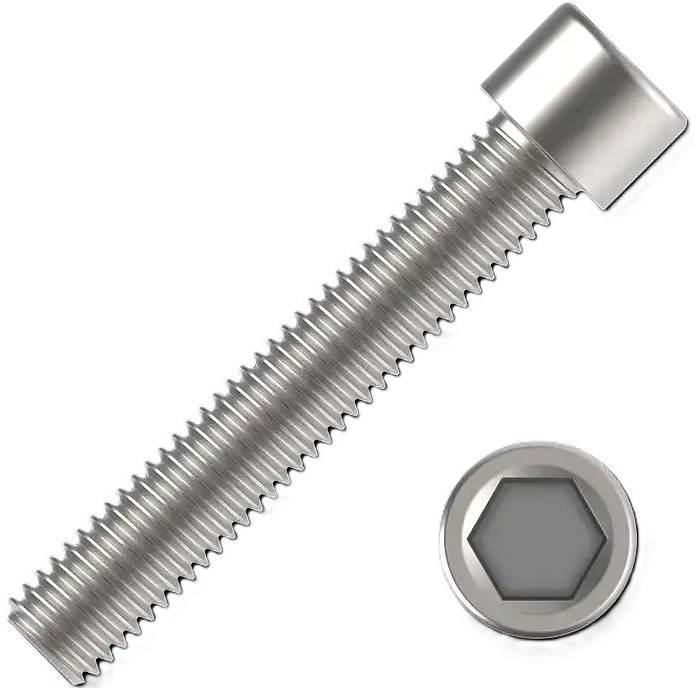 Śruba Mocująca Koszyk Bidonu M5X12 Inox 10Szt