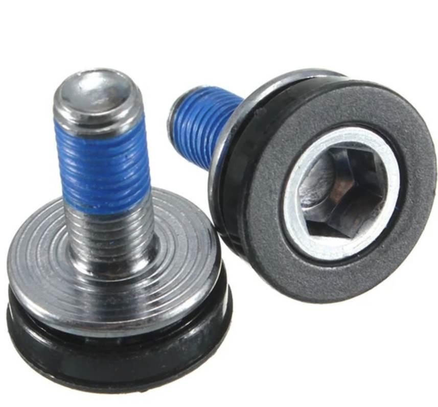 Śruba Mocująca Korbę Kołnierz M8 Imbus 10Szt