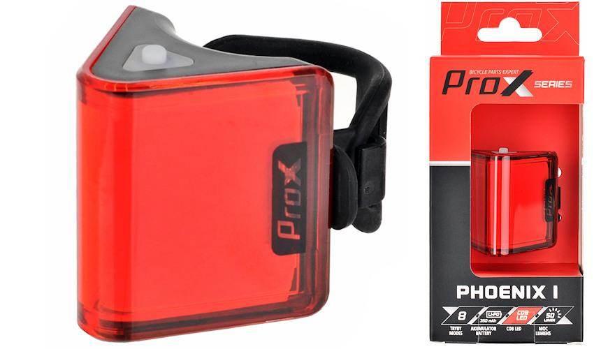 Lampka Tylna Usb 50Lm Prox Phoenix I | LATA PHOENIX