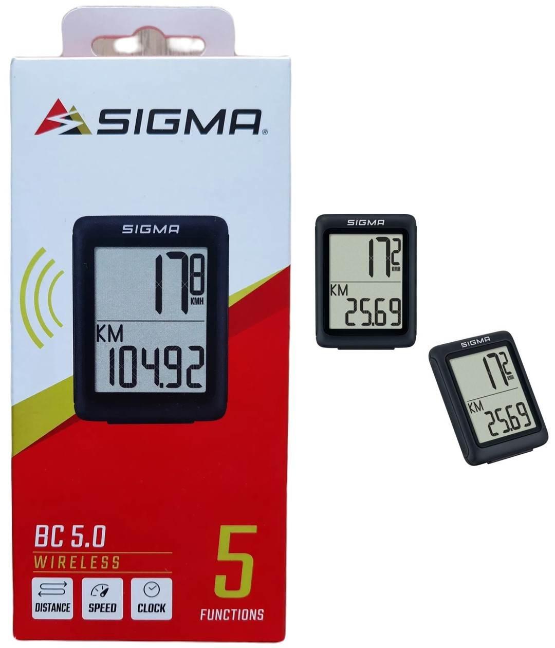 Licznik Bezprzewodowy Sigma Bc 5.0 Wl Ats