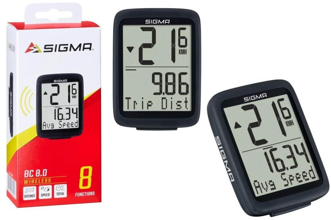 Licznik Bezprzewodowy Sigma Bc 8.0 Wl Ats