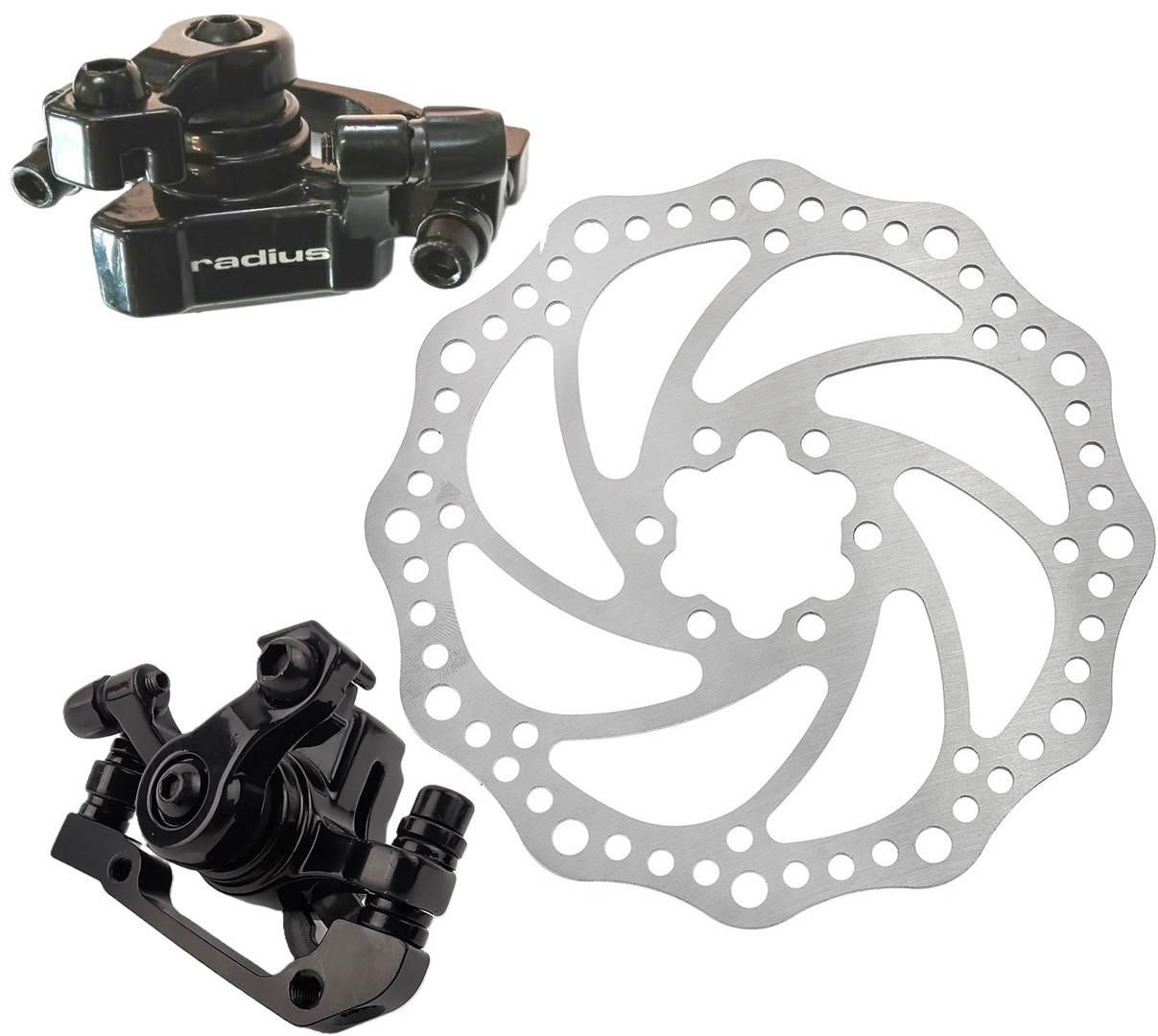 Zacisk Hamulca Przód Radius Bx-351 Tarcza 160Mm
