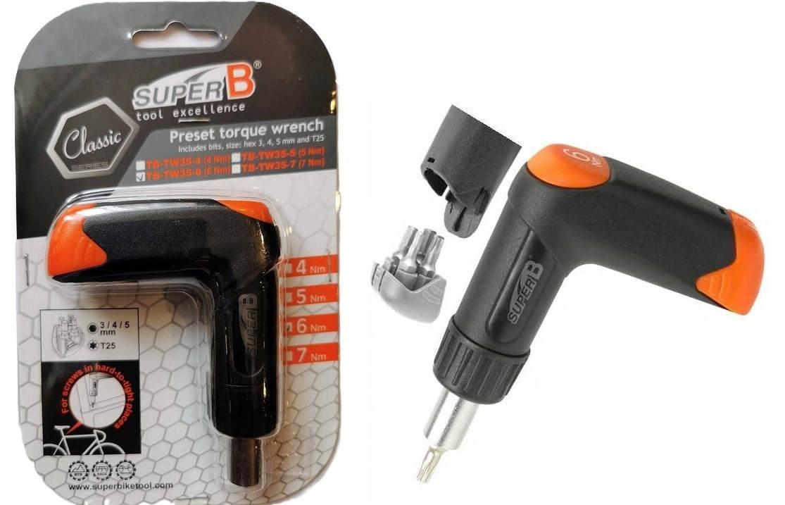Klucz Dynamometryczny 6 Nm Super-B Tb-Tw35-6