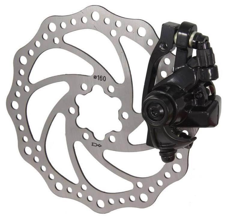 Zacisk Hamulca Przód Saccon Dm-33F Tarcza 160 Mm - zdjęcie 2