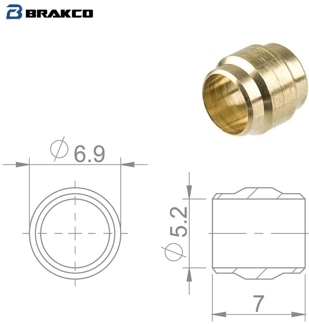Oliwka Do Przewodów Avid 5.2Mm Brakco 8Szt.