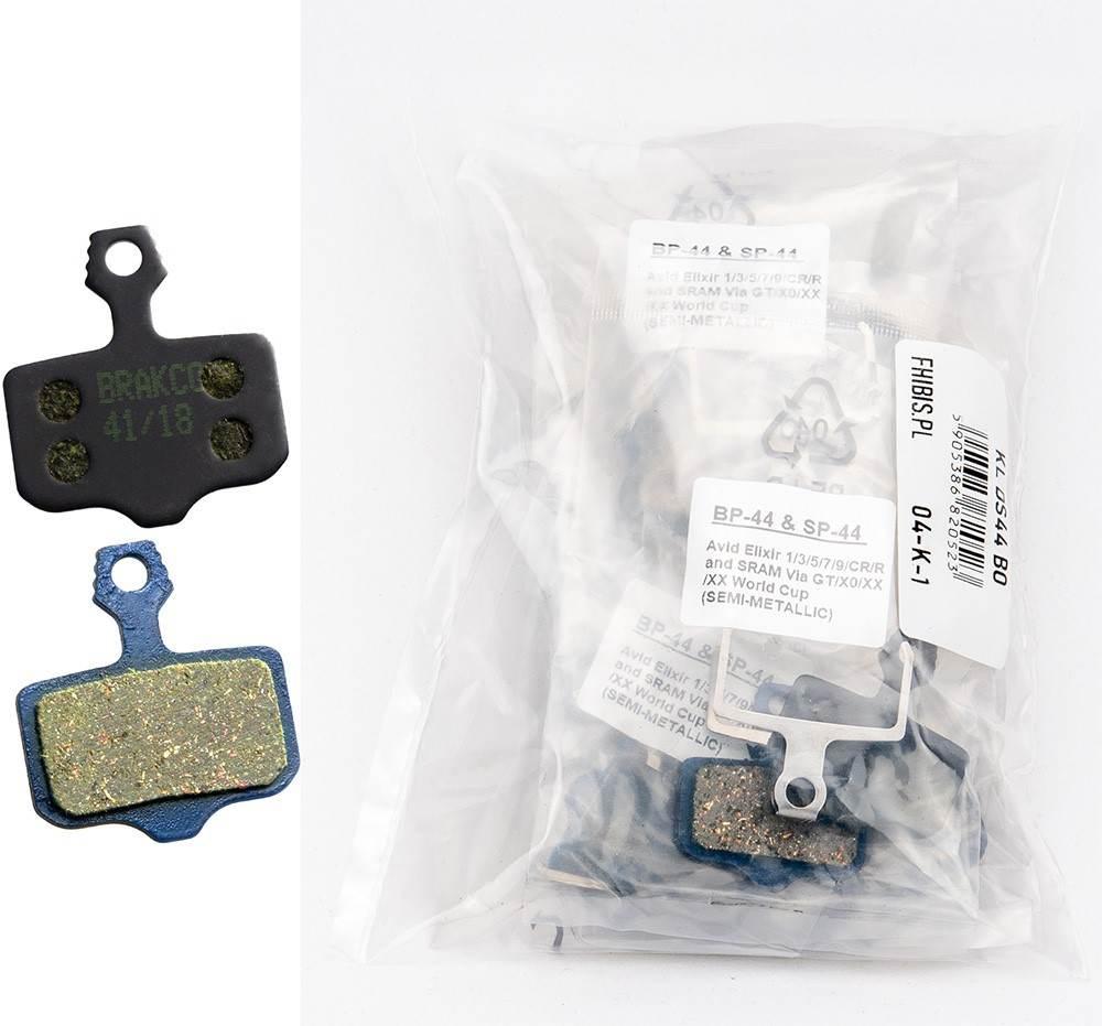 Klocki Półmetaliczne Brakco Ds-44 Avid 10Kpl