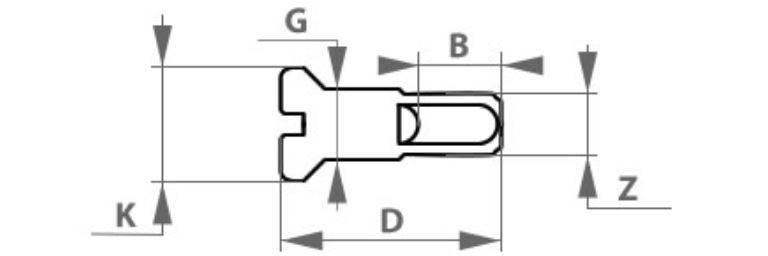 Nypel 13Mm 2.3Mm 13G Cnspoke Bk Opak=1000Szt - zdjęcie 2