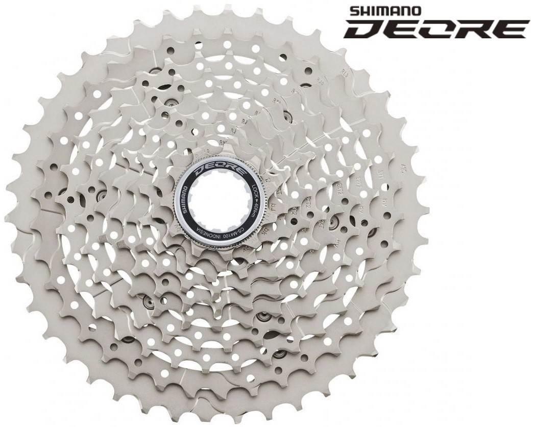 Kaseta 10S 11-42T Shimano Deore Cs-M4100 Folia - zdjęcie 2