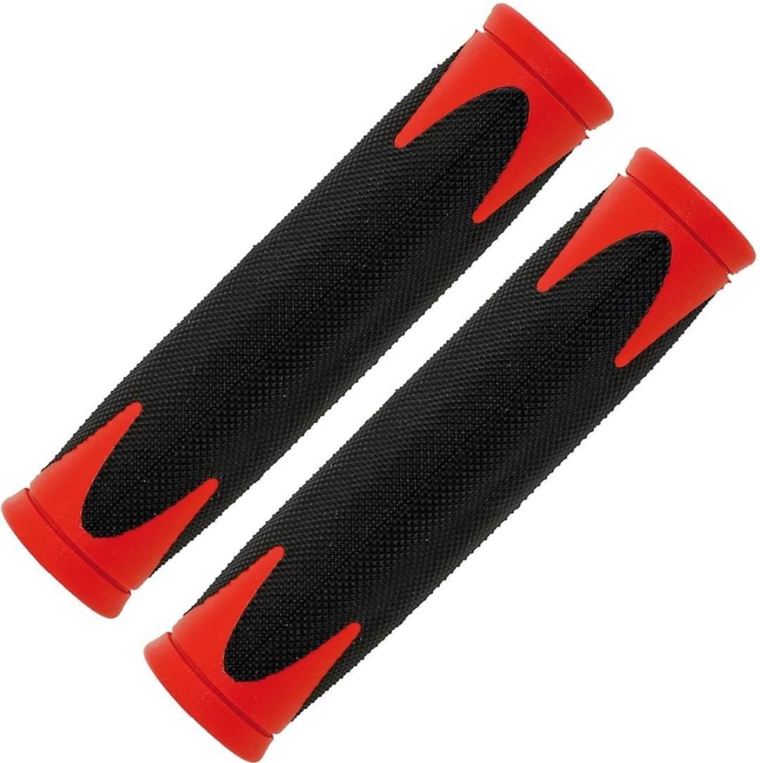 Chwyty Gumowe Velo D2 130 Mm Bk-Rd | CH V410361