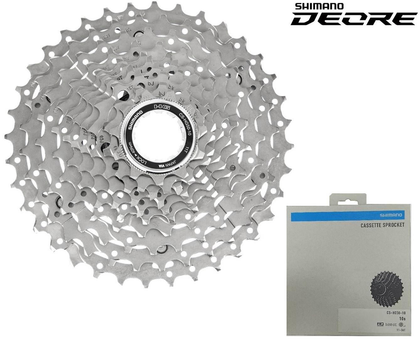 Kaseta 10S 11-36T Shimano Deore Cs-Hg50-10 Box
