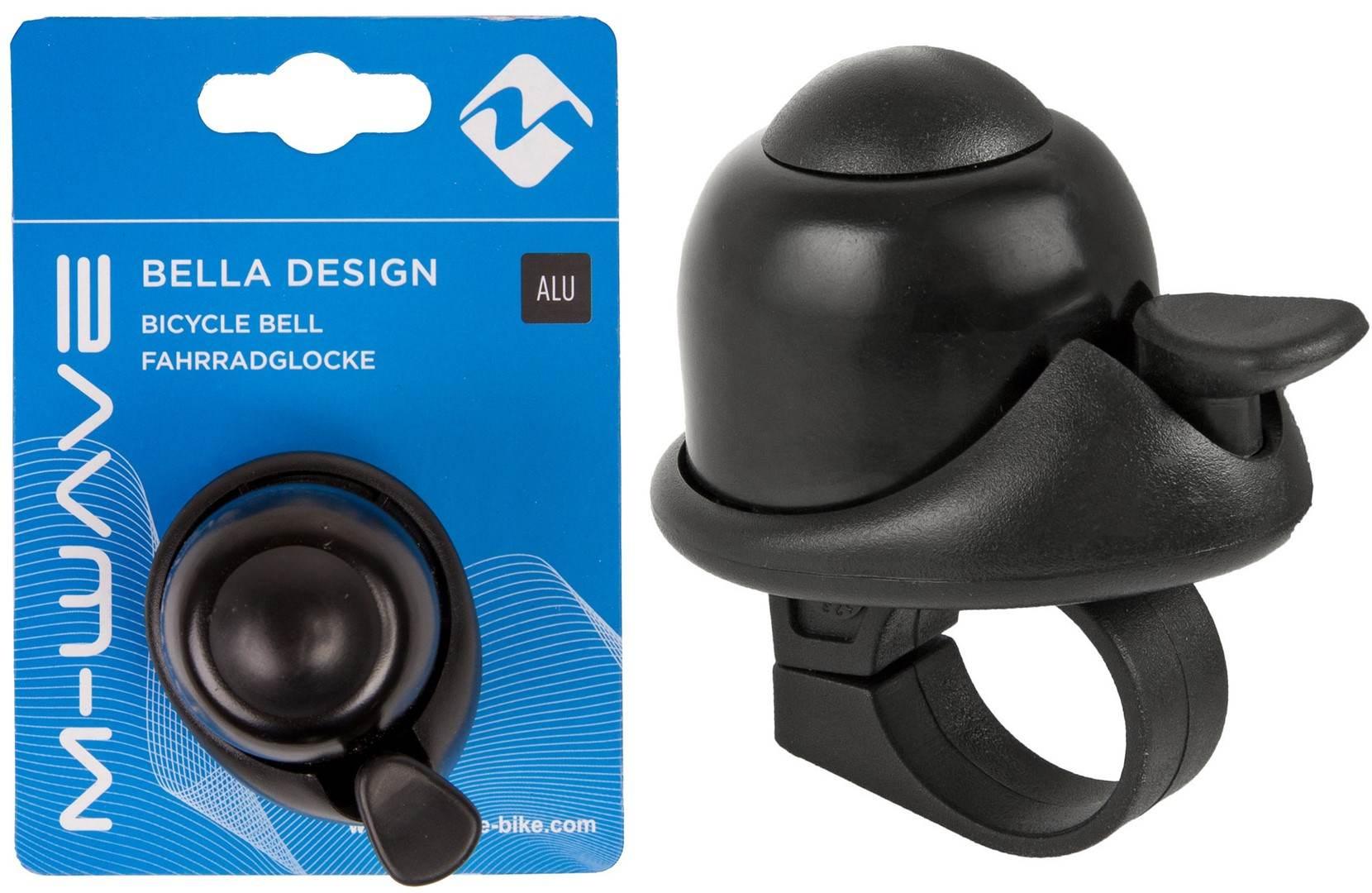 Dzwonek M-Wave "Bella" Czarny 36Mm Kartonik
