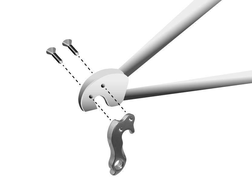 Hak Przerzutki Union Gh-085 Cube | HAK GH085 - zdjęcie 3