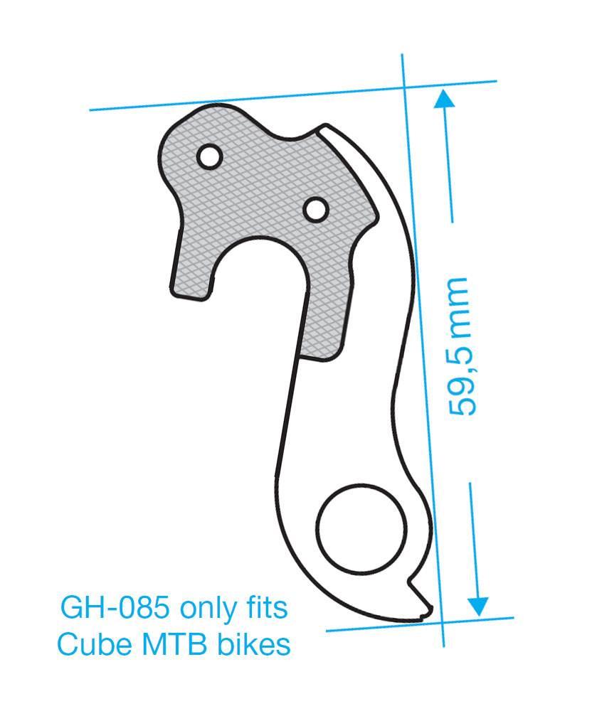 Hak Przerzutki Union Gh-085 Cube | HAK GH085 - zdjęcie 4