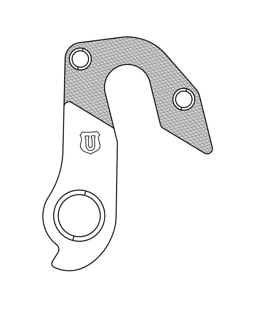 Hak Przerzutki Union Gh-306 Haibike | HAK GH306 - zdjęcie 4