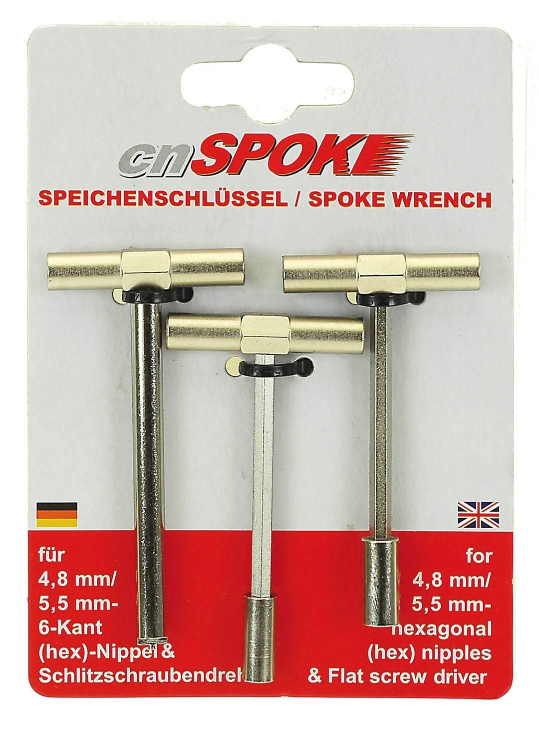 Klucz Do Nypli 4,8Mm/5,5Mm/6Mm Cn-Spoke 3Szt