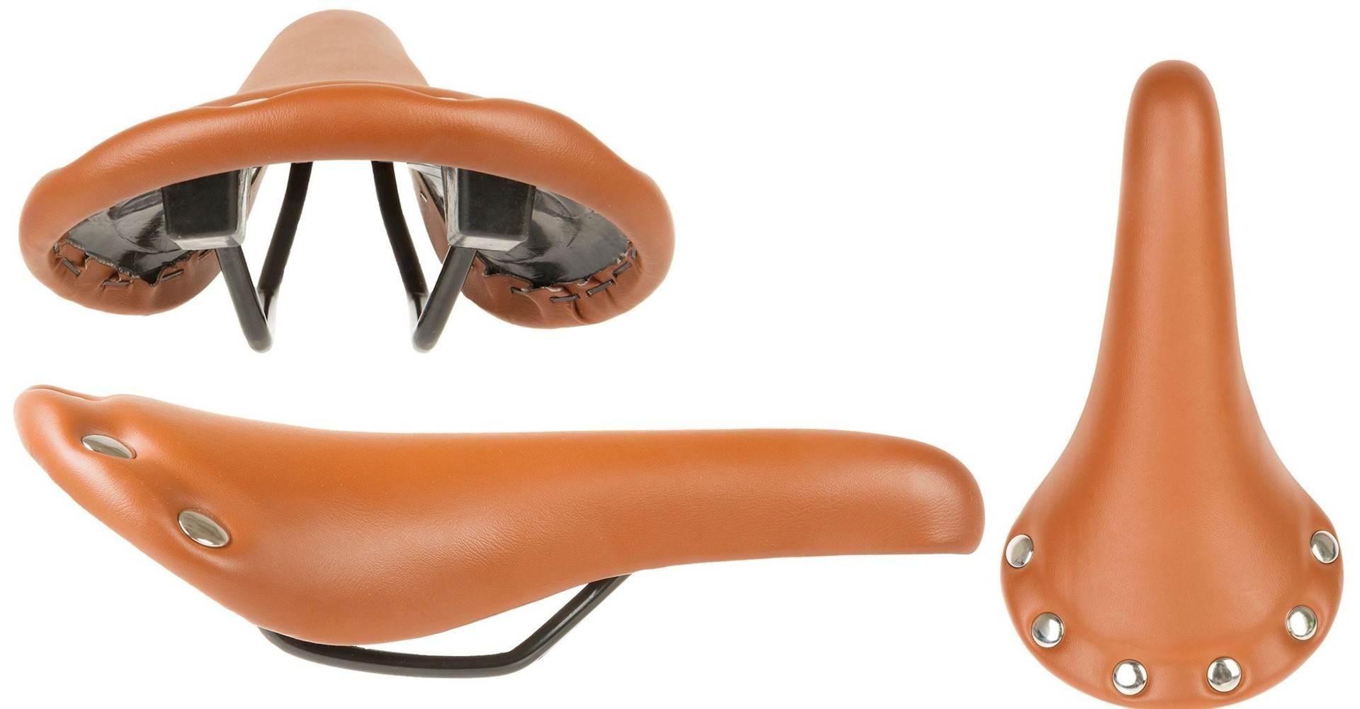 Siodło Uni [278X153] Rivet Racing Brązowe