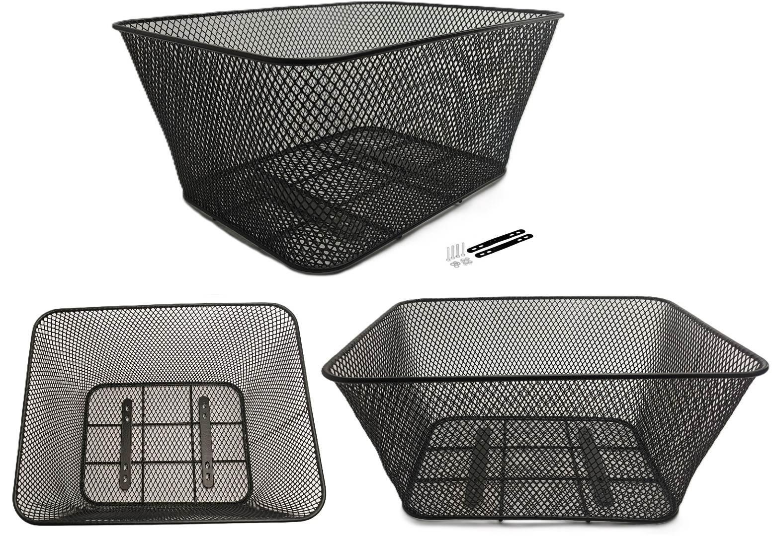 Kosz Tył Na Bagażnik MetalPrzykręcany Ht-03 Bk