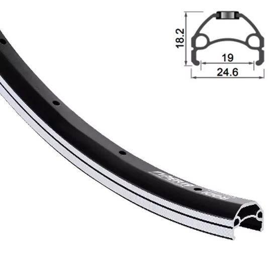 Obręcz 28" 36H Vb [19X18] Rodi Viper Nit Bk - zdjęcie 3